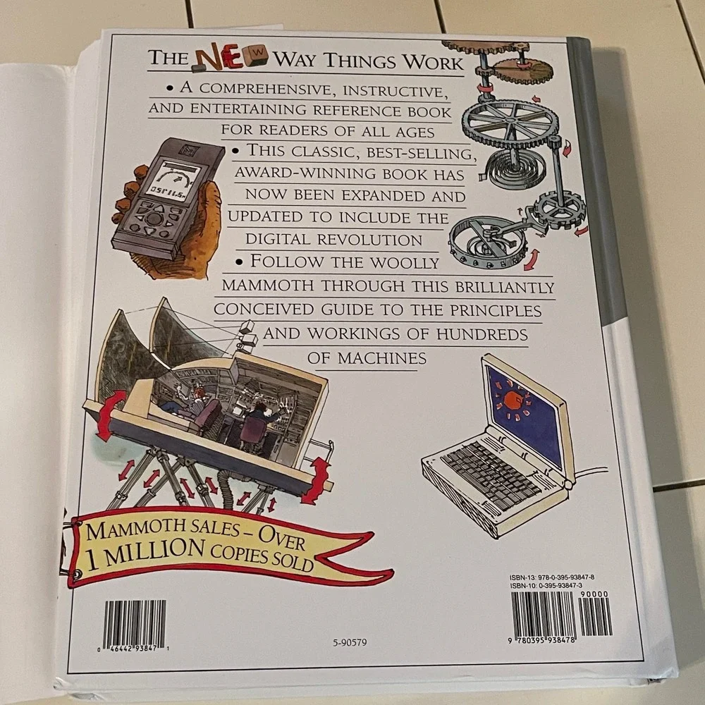The New Way Things Work David Macaulay Hardcover 1998 Visual Guide Machines ISBN